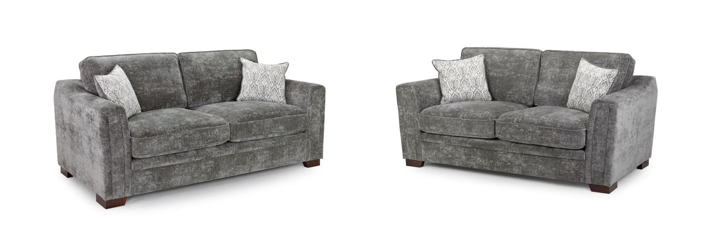 Astrid Sofa Grey 3+2 Set