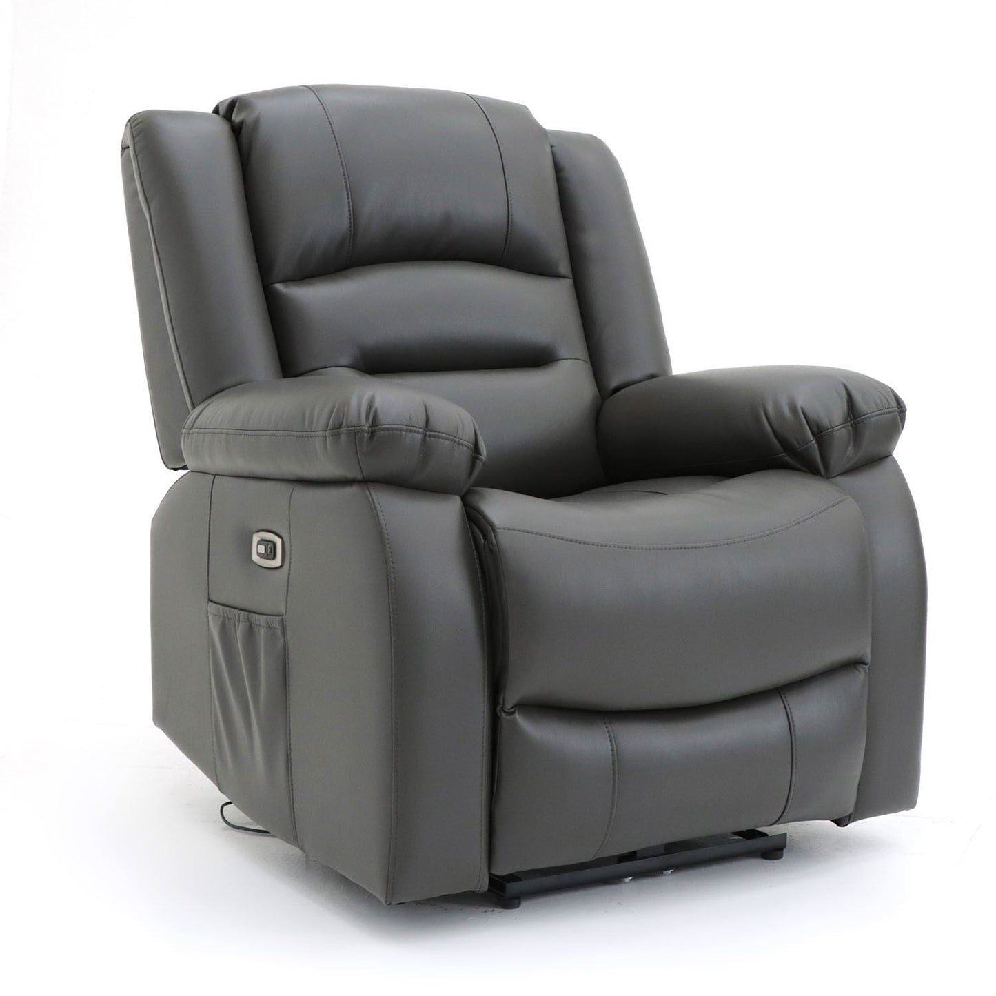 Alto Electric Recliner Sofa Grey Armchair