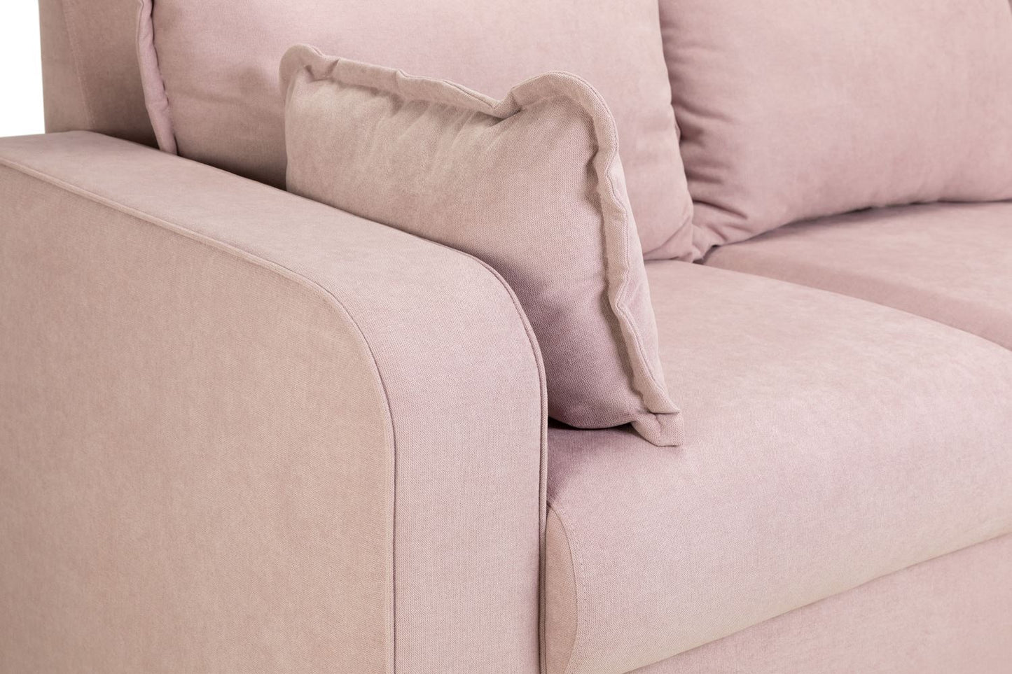 Rhea Sofa Pink Right Hand Facing Corner