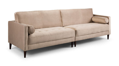 Herald Sofa Plush Beige 4 Seater