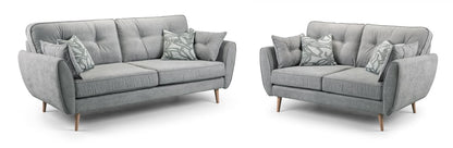 Zara Sofa Grey 3+2 Set