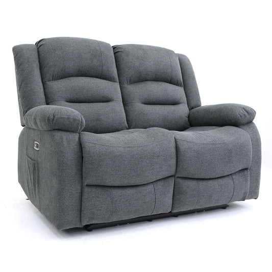 Alto Electric Recliner Sofa Graphite 2 Seater