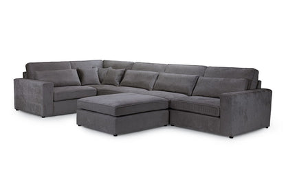 Katia Modular Sofa Grey Armless Piece