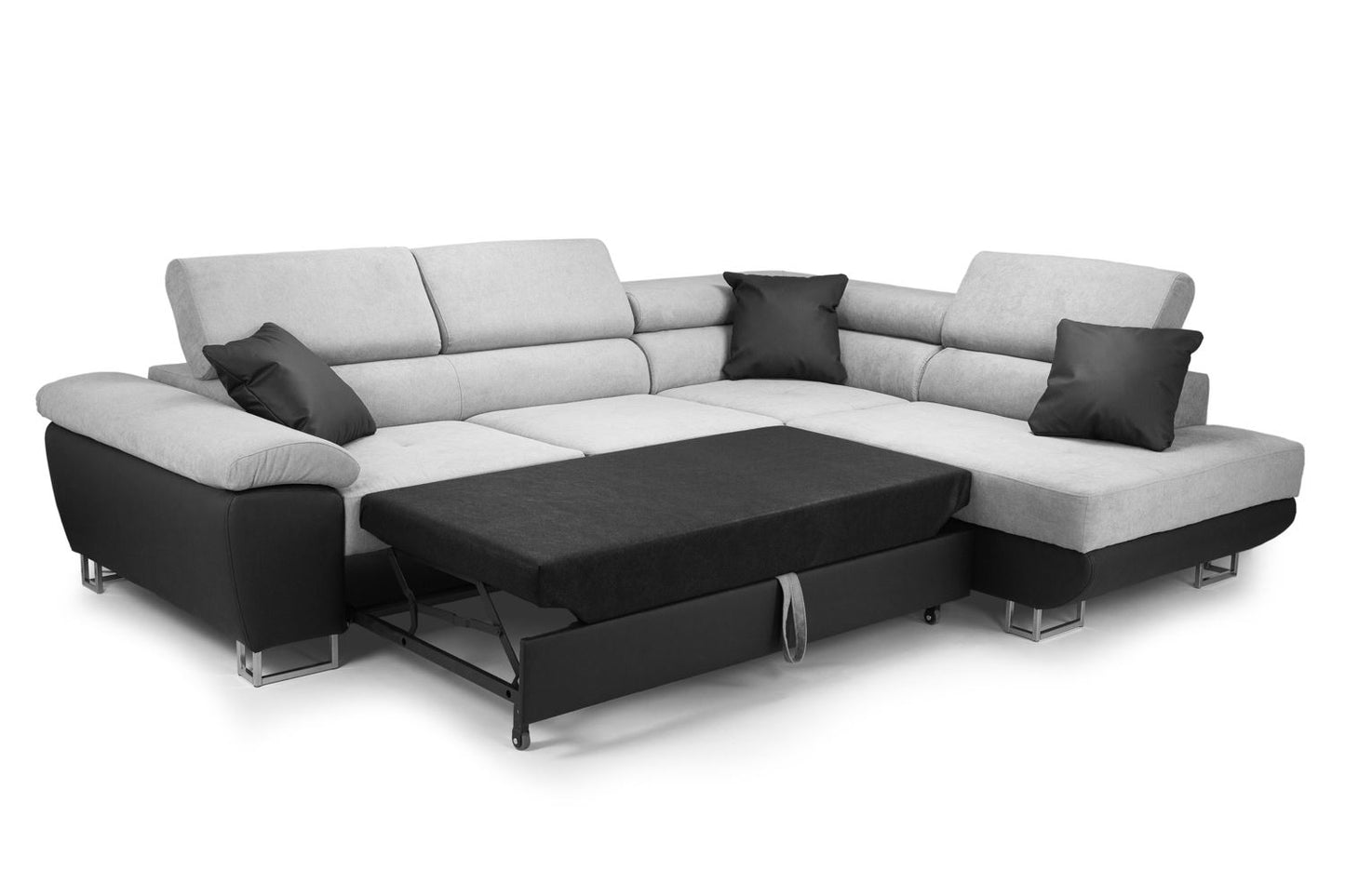 Mirjan Footstool Grey (Sofabeds)