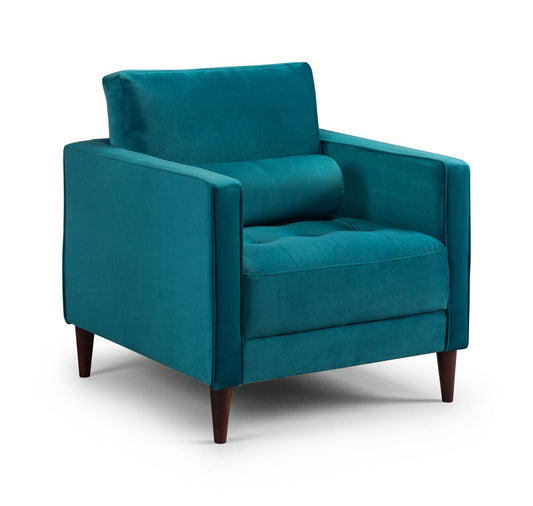 Herald Sofa Plush Teal Armchair