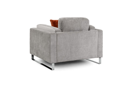 Kingston Sofa Grey Armchair