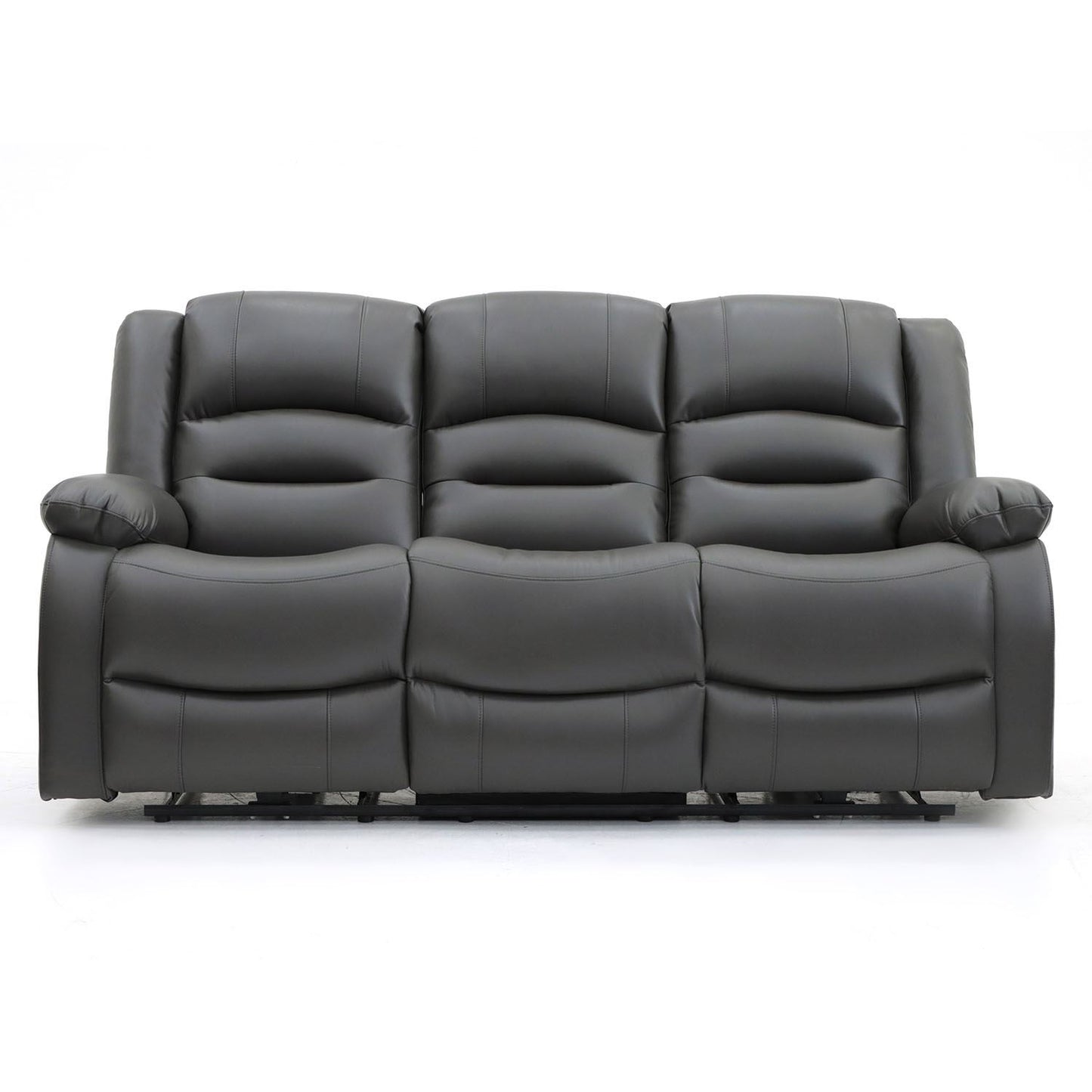 Alto Electric Recliner Sofa Grey 3 Seater