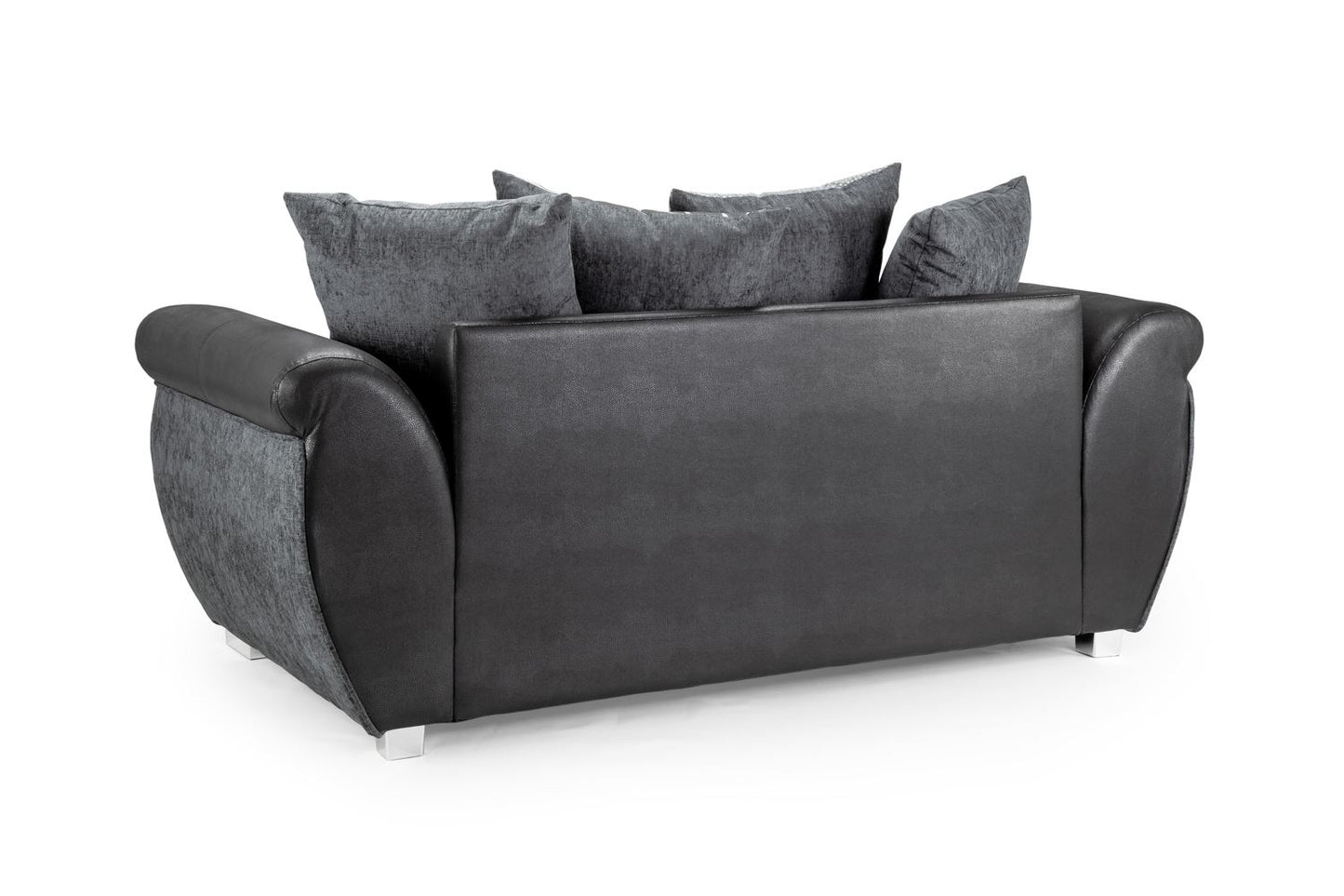 Shani Sofa Black/Grey 3 Seater