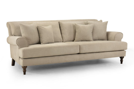 Sonny Sofa Beige 4 Seater