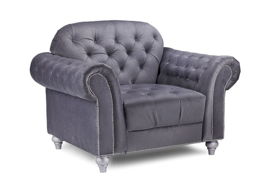 Fiesta Sofa Grey Armchair