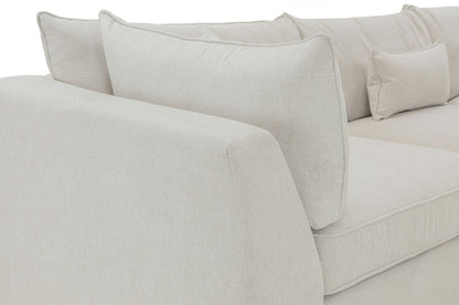 Monaco Sofa Stone Large Corner