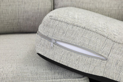 Delta Sofa Grey Footstool