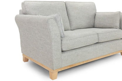 Delta Sofa Grey Footstool