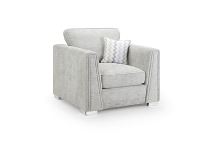 Statton Sofa Grey Armchair