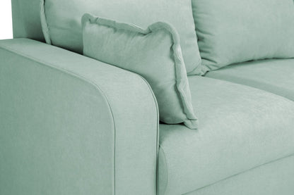 Rhea Sofa Blue Right Hand Facing Corner