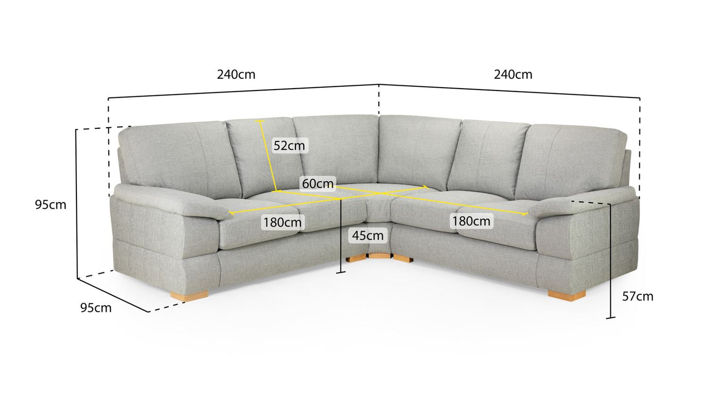 Bento Sofa Slate Large Corner