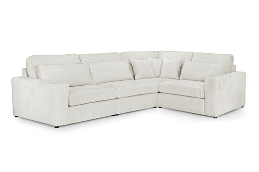 Katia Modular Sofa Ivory Right Hand Facing Corner