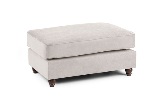 Buckingham Fullback Sofa Stone Footstool