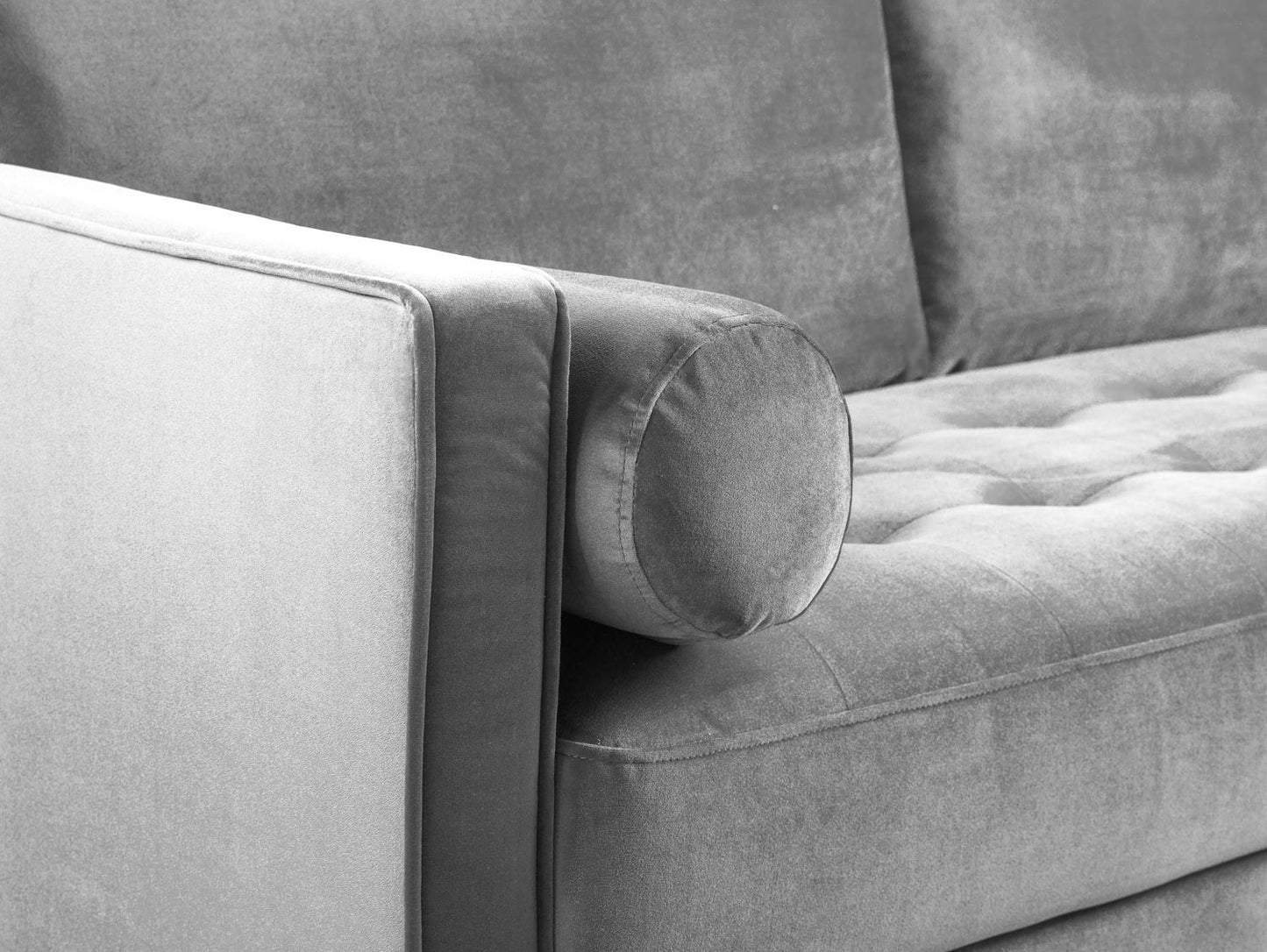 Herald Sofa Plush Grey Armchair