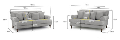 Sonny Sofa Beige 3+2 Set