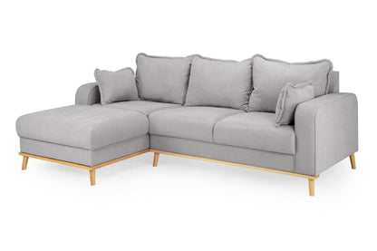 Rhea Sofa Grey Left Hand Facing Corner