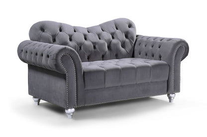 Fiesta Sofa Grey 2 Seater