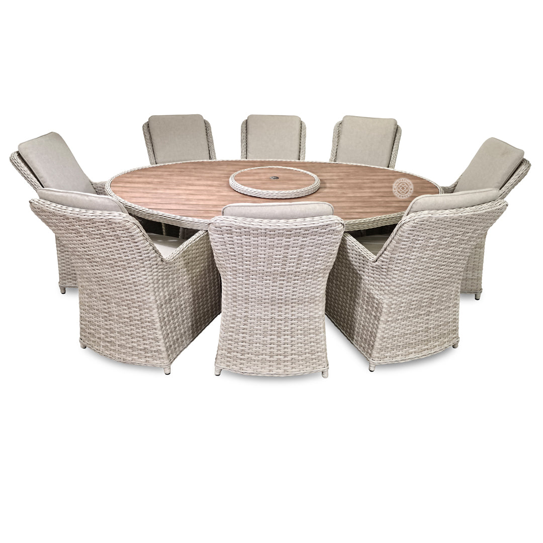 Northwood 8 Seater Stadium Dining Set