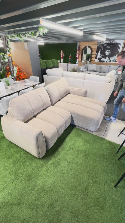 The Porto Universal Corner Green Sofabed