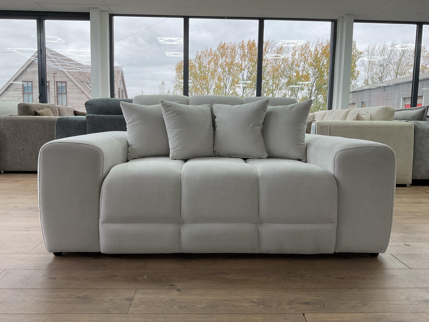 Jackson 2 Seater Light Grey Sofa