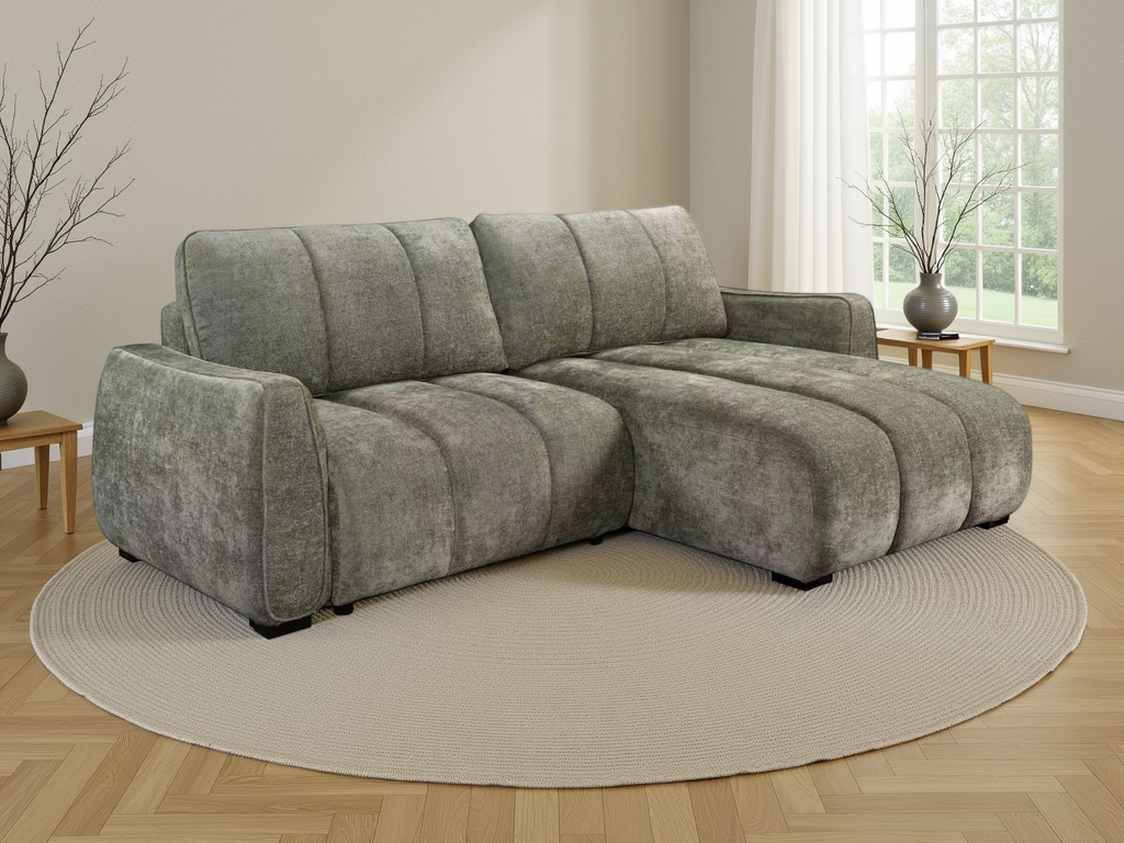The Porto Universal Corner Green Sofabed