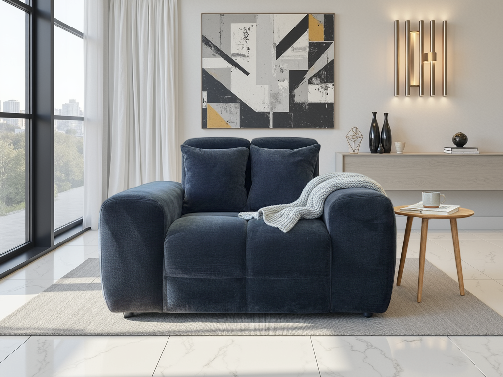 Jackson Dark Grey Armchair