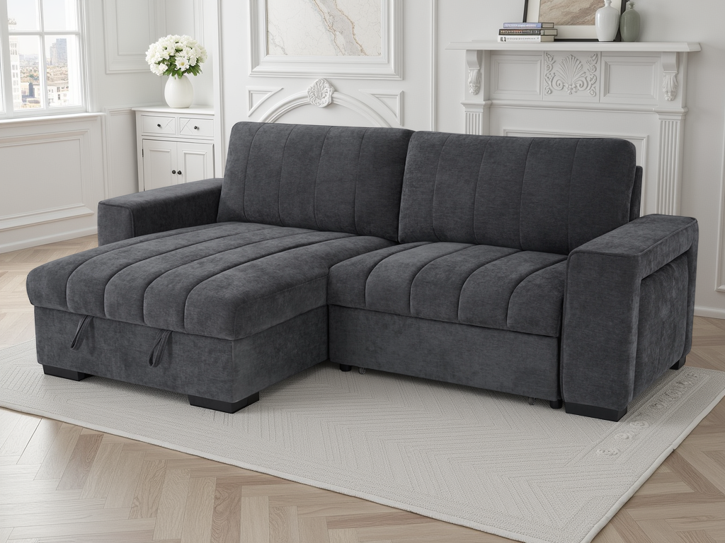 Franky Grey Sofa Beds