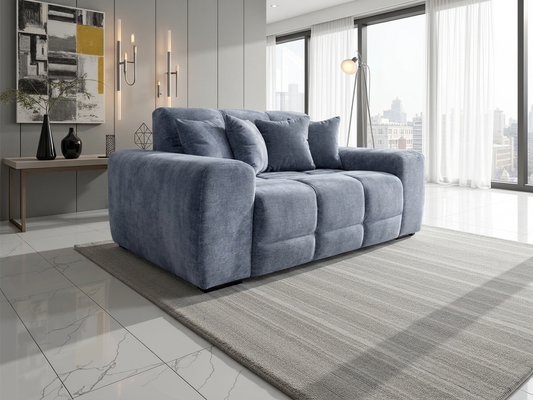 Jackson 2 Seater Slate Blue Sofa