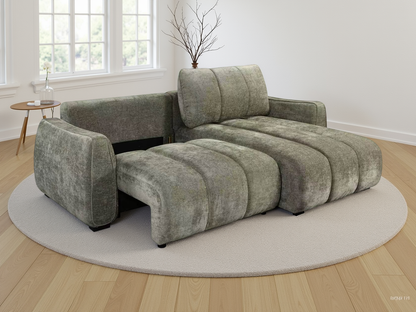 The Porto Universal Corner Green Sofabed